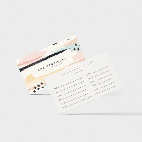 Tarjetas para citas