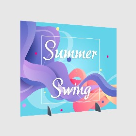 Photocall de Cartón con peana