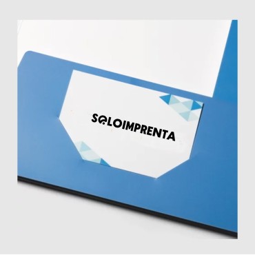 Carpetas C/Solapas y ranura