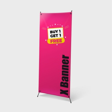 X banner