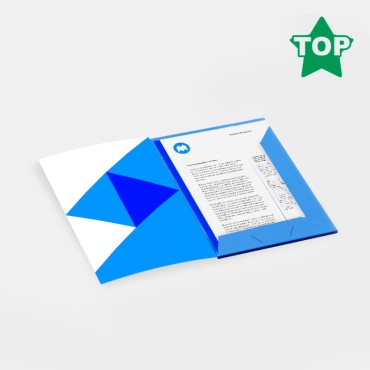Carpeta con ranura A4 TOP