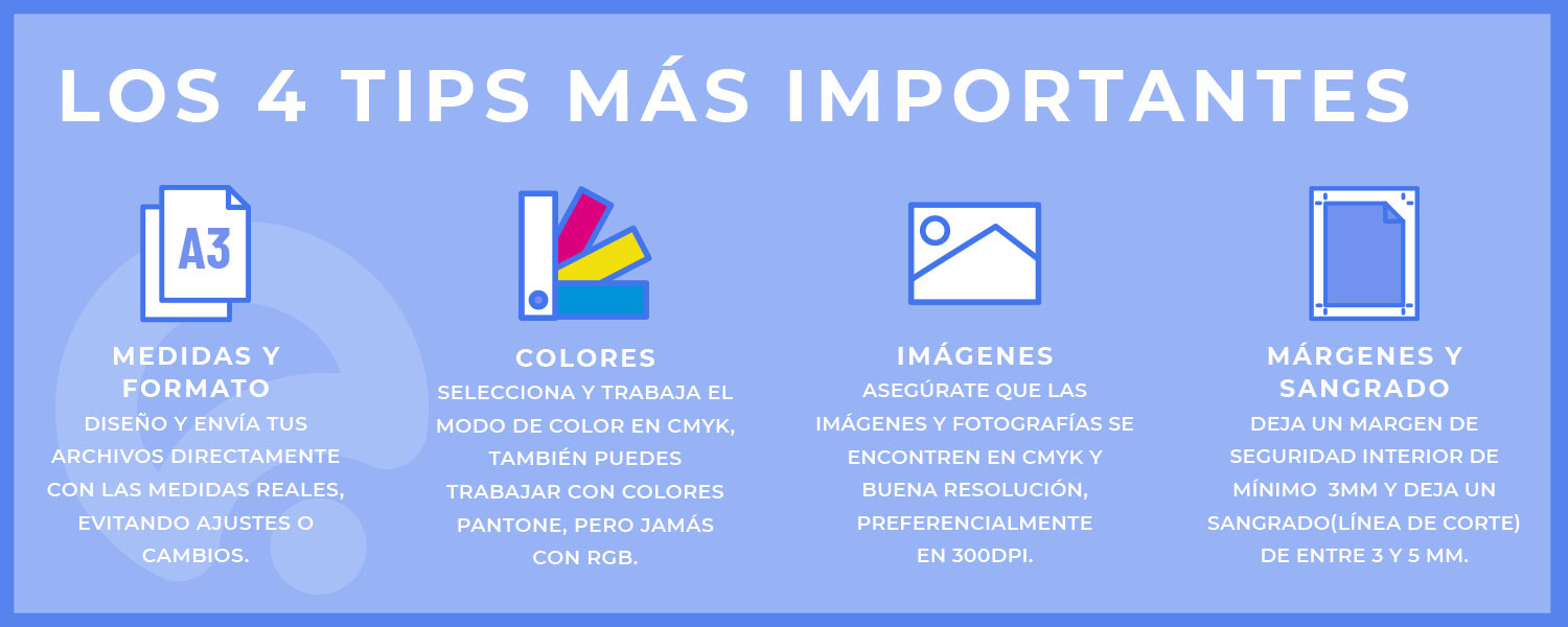 Consejos para diseño de impresión