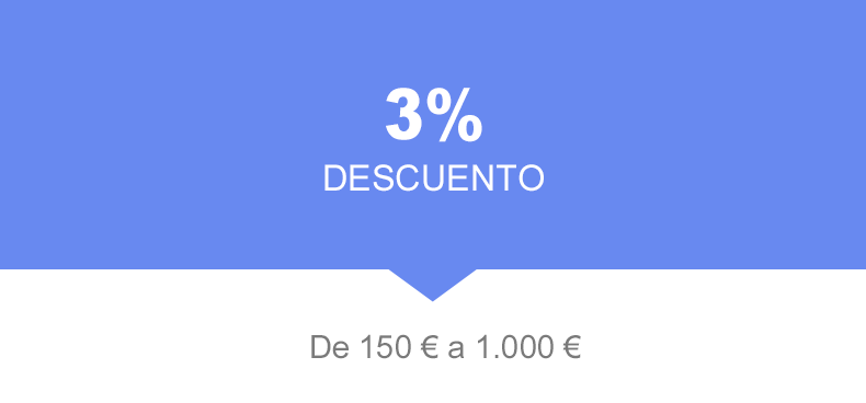 3% Descuento